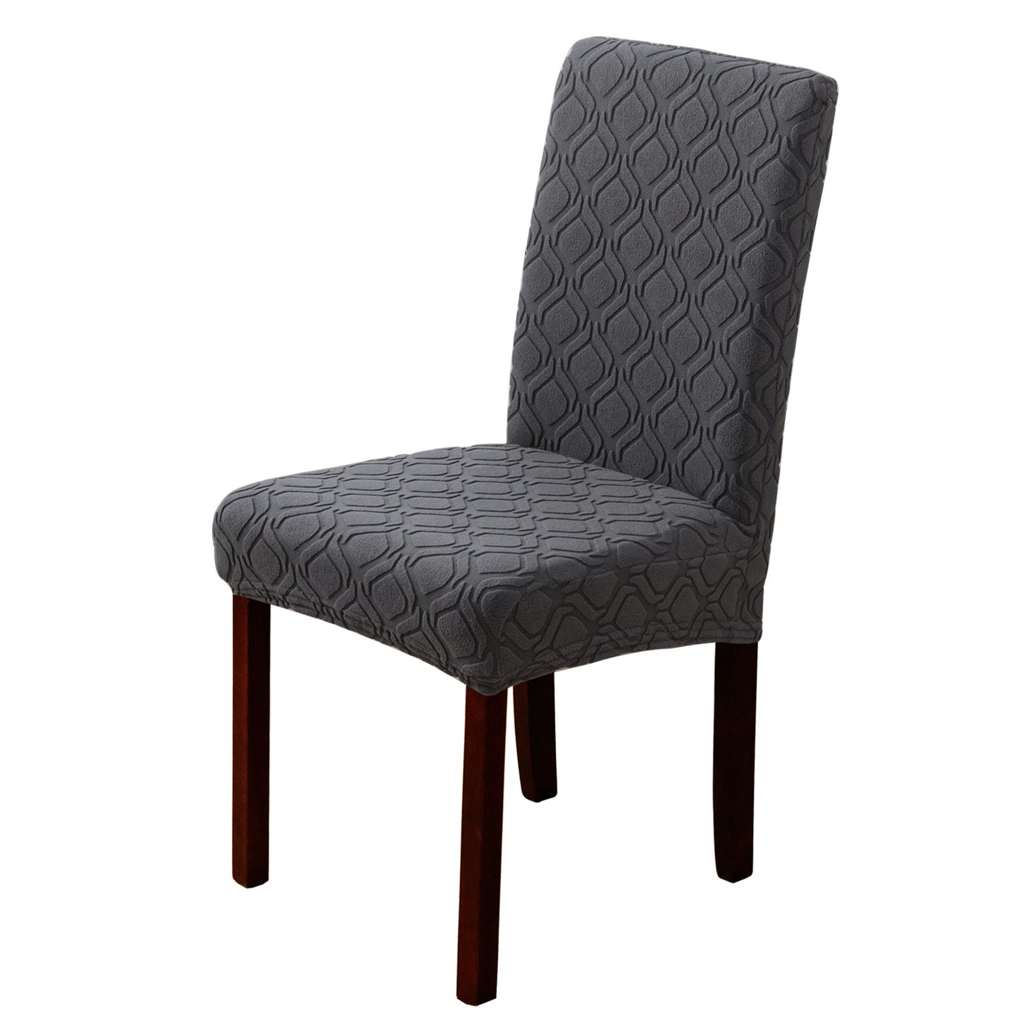 Stretch Jacquard Dining Chair Covers Waterproof & Washable,Non-Slip,Anti-Scratch Protector