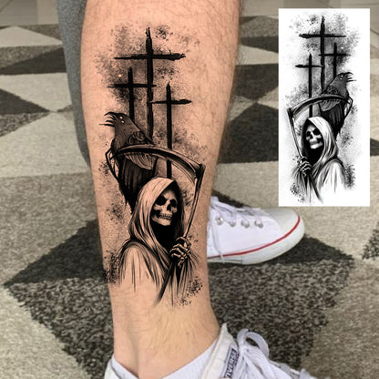 10PCS Realistic Religious Temporary Tattoos, Waterproof Realistic