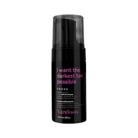 Ultra Dark Self Tanner Mousse | I Want The Darkest Tan Possible