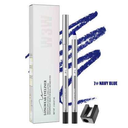 2Pcs Waterproof Gel Eyeliner Stick - Flawless, Ultra-Smooth Creamy Glide