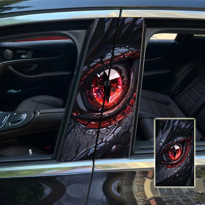 2PCS Animal Background Car Stickers Protective Stickers