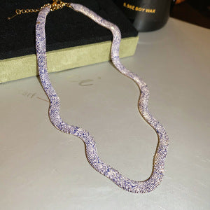Unisexo Stylish Snakeskin-pattern Necklace