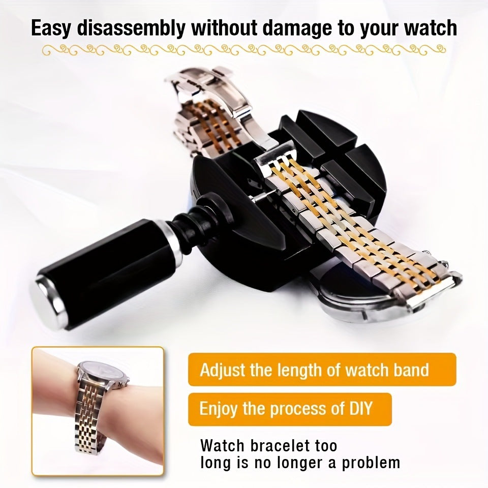 Watch Link Removal Tool Kit, Watch Band Strap Chain Pin Remover Repair Tool Kit