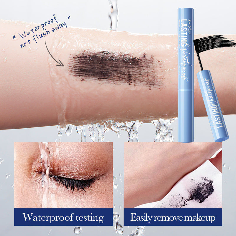 2Pcs Volumizing Waterproof Mascara, New Lengthening and Curling Mascara