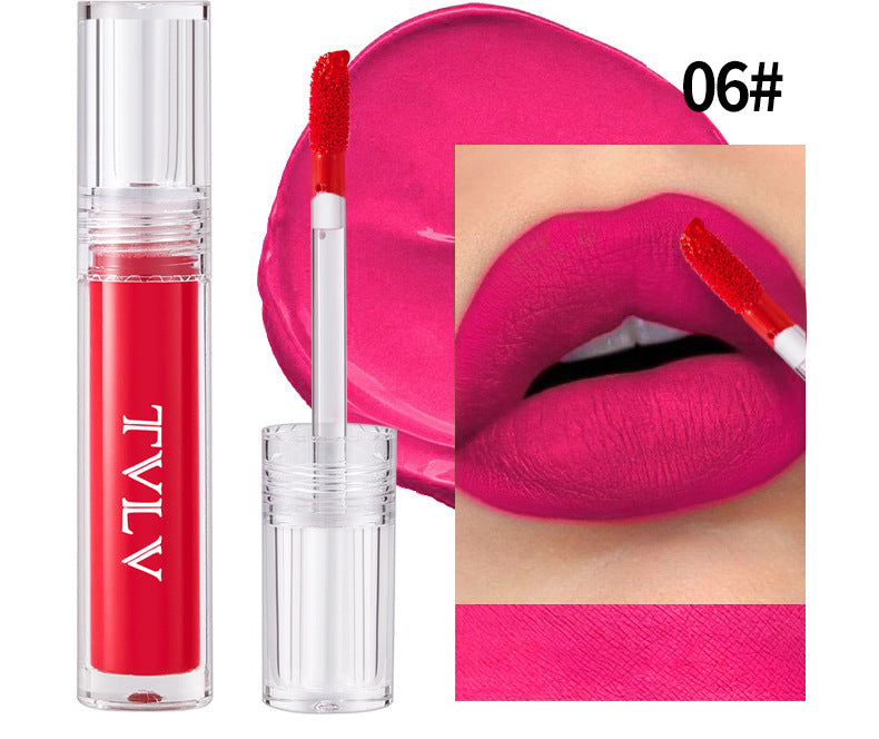 8-Piece Velvet Matte Lip Gloss Set – Waterproof, Long-Lasting & Moisturizing