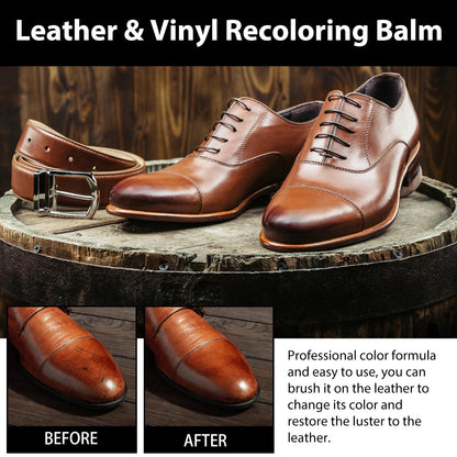Furniture Leather Repair Kit – Repair and Revitalize Worn or Faded Leather