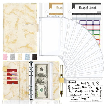 50Pcs Budget Binder with Cash Envelopes，Budget Binder, Cash Envelopes for Budgeting