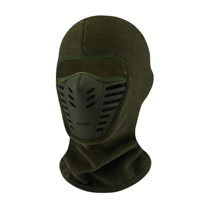 Balaclava Cycling Mask, Fleece Thermal Face Mask — Helmet-Compatible Ski Accessory