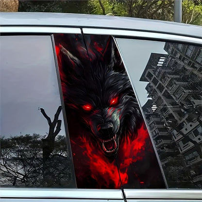2PCS Animal Background Car Stickers Protective Stickers
