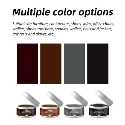 Furniture Leather Repair Kit – Repair and Revitalize Worn or Faded Leather
