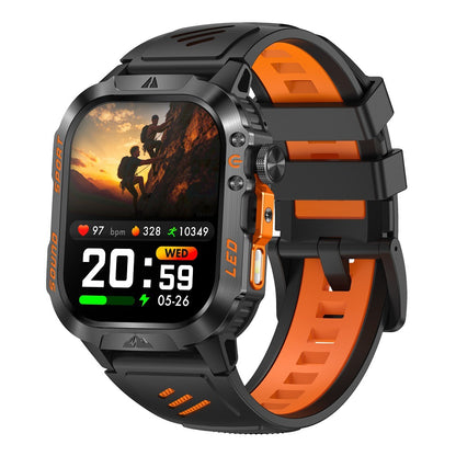 Multifunctional Wireless Smartwatch, Wearable Sporty Digital Watch