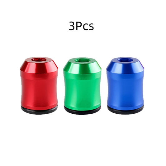 3Pcs Magnetizer & Demagnetizer Tool Set, Strong Magnetic Screw Ring, Universal Magnetic Screw Ring Head for Drill