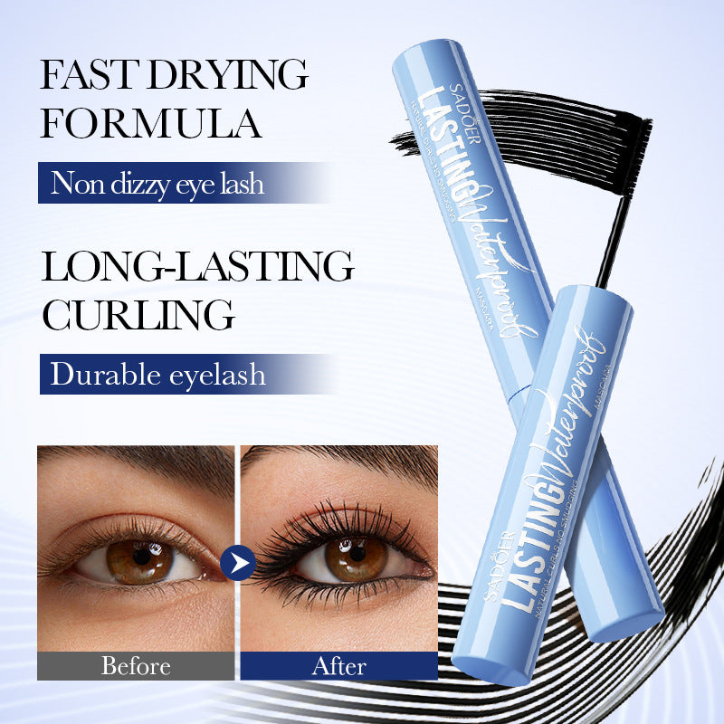 2Pcs Volumizing Waterproof Mascara, New Lengthening and Curling Mascara