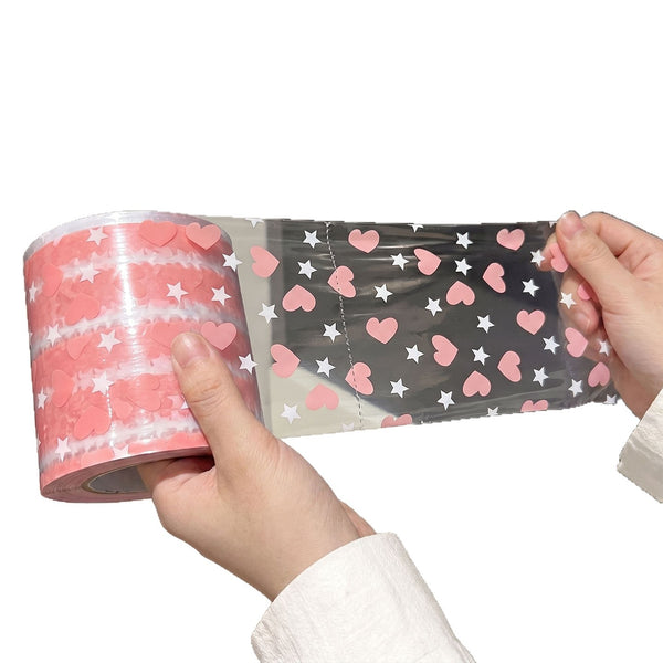 100 Sheets Disposable PE Isolation Film Portable Travel Hygiene Protective Film