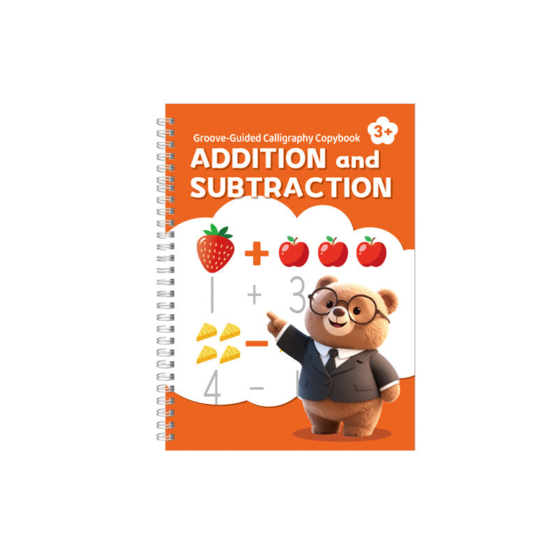 Large Magic Grooved Writing Practice for Kids 3-5