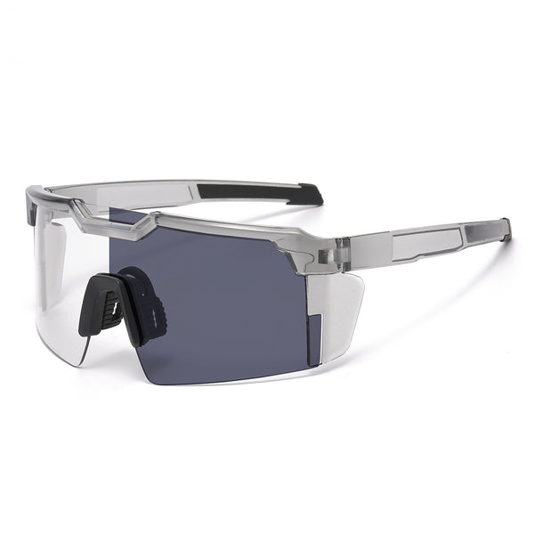 UV400 Photochromic Polarized Safety Glasses, Impact Resistant Transition Sunglasses