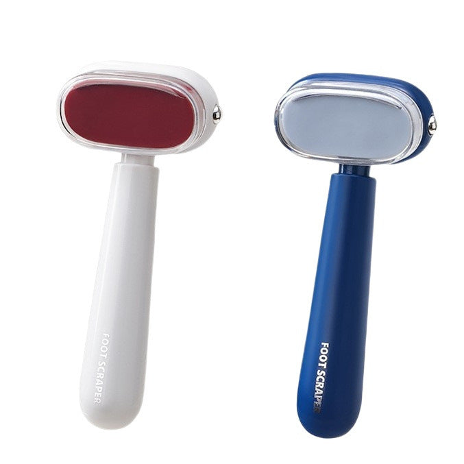 2Pcs Dual-Sided Foot Callus Remover Handheld Manual Foot Care Tool
