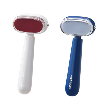 2Pcs Dual-Sided Foot Callus Remover Handheld Manual Foot Care Tool