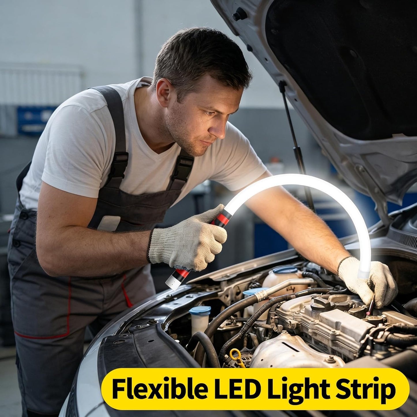 Flexible Linear Light Omnidirectional Flashlight