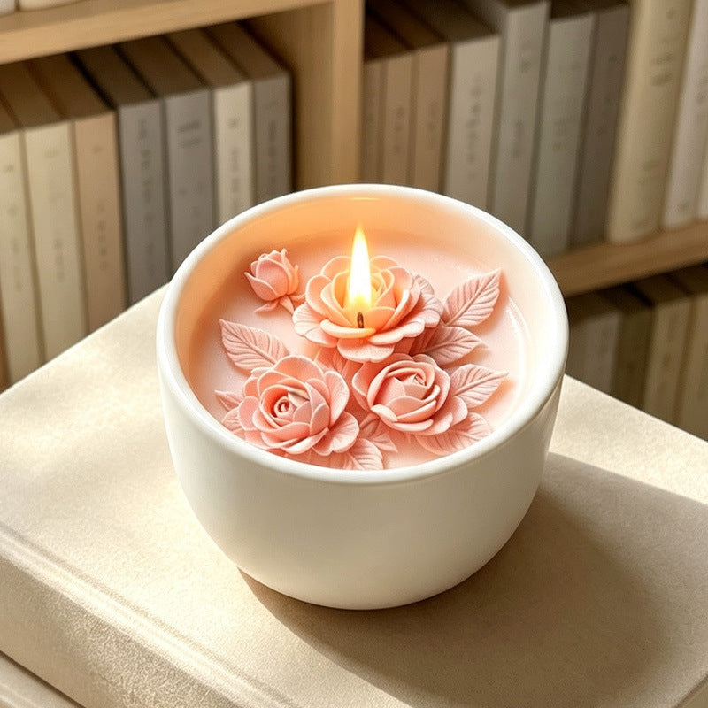 1 Set  BPA-Free 3D Flower Silicone Molds