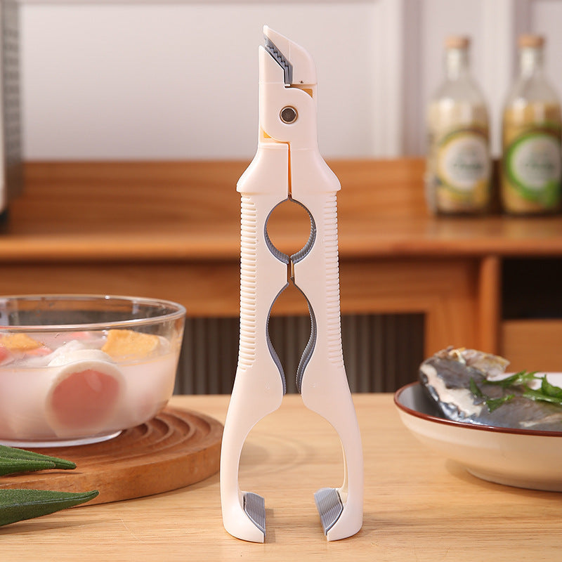 3-in-1 Hot Plate Gripper, Multi-Angle Anti-Scald Bowl Holder Clip & Hot Plate Grabber Tool