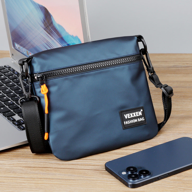 Small Sling Bag for Men, Minimalist Waterproof Crossbody Messenger Bag