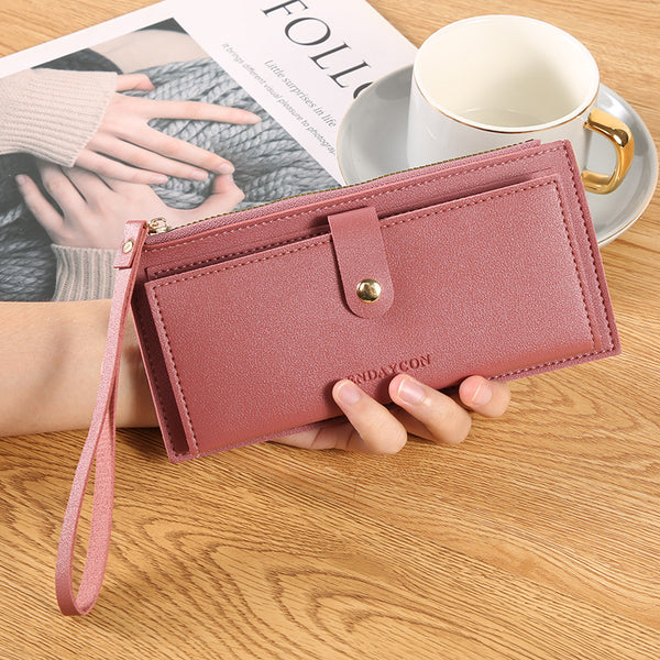 Coin Purse Long Card Bag Multifunctional Handheld Credit Holder Women's Wallet