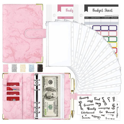 50Pcs Budget Binder with Cash Envelopes，Budget Binder, Cash Envelopes for Budgeting