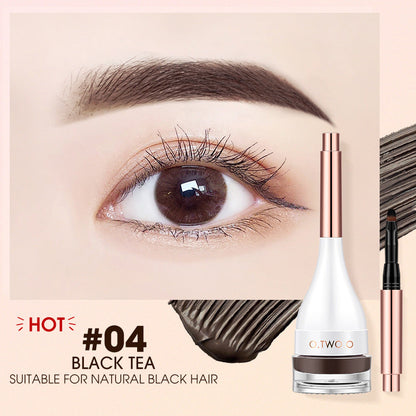 Cream Eyebrow Eye Brow Pomade Waterproof with Head Brush