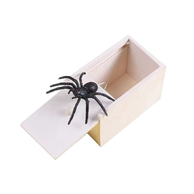 Spider Prank Box Gag Gift, Funny Surprise Gift Box Christmas White Elephant Gifts