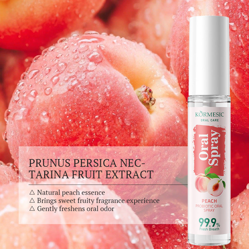 3PCS Fruit Mint Breath Spray,Breath Freshener Oral Care for Bad Breath Mouth Spray Dry Mouth Spray