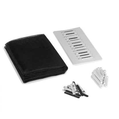 Magnetic Window Screen, No Drilling & Easy Installation, Cuttable Size