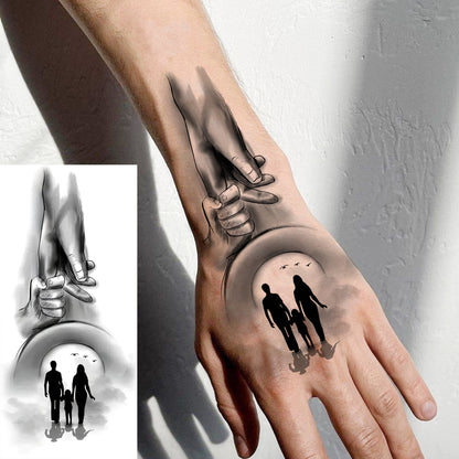 10PCS Realistic Religious Temporary Tattoos, Waterproof Realistic