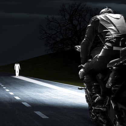 2PCS Led Driving Light for Motorcycle Universal Fit 30W, 6000 Lumens