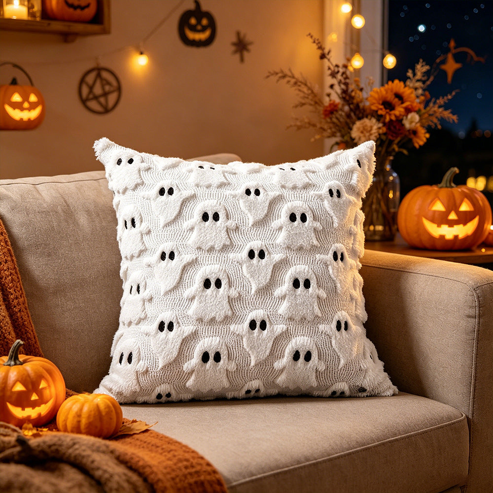 3Pcs Halloween Pillow Covers 18x18 inch Halloween Decor