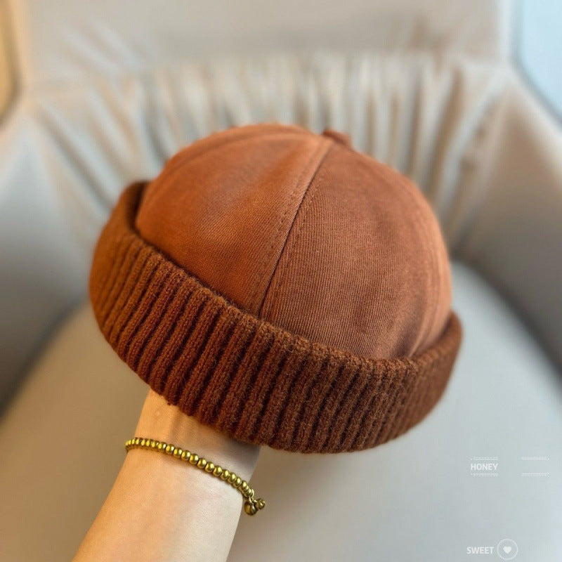 2026 Autumn-Winter Unisex Korean-Style Brimless Sailor Headwear - Yuppie Design Streetwear Hat