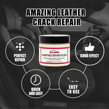 Leather Filling Paste For Sofa Shoes Car Interior Repairing Holes Scratches