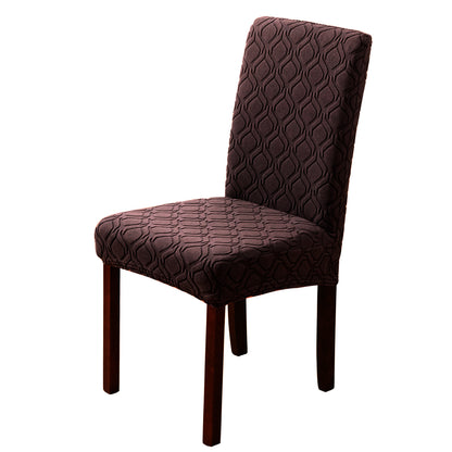 Stretch Jacquard Dining Chair Covers Waterproof & Washable,Non-Slip,Anti-Scratch Protector