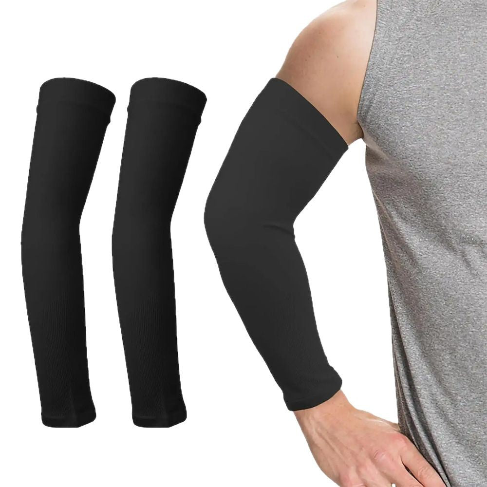UV Sun Protection Compression Sports Cooling Arm Sleeves Waterproof and Breathable
