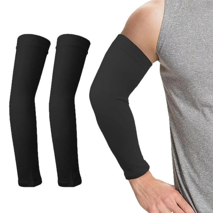 UV Sun Protection Compression Sports Cooling Arm Sleeves Waterproof and Breathable