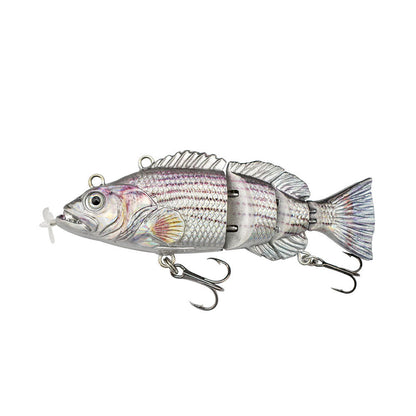 Robotic Swimming Lure 3.9” Electronic Lures USB Rechargeable LED Light