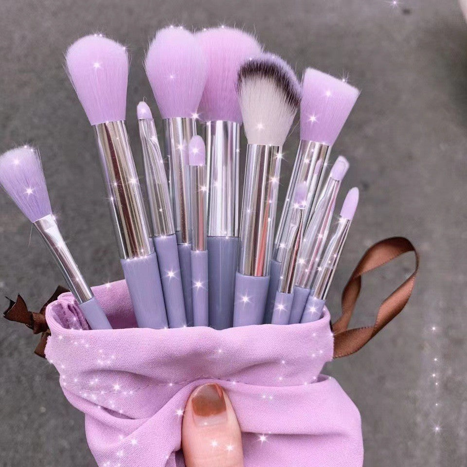 Makeup Brush Set 13 Pcs Professional Synthetic Case Upgraded Version