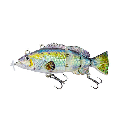 Robotic Swimming Lure 3.9” Electronic Lures USB Rechargeable LED Light