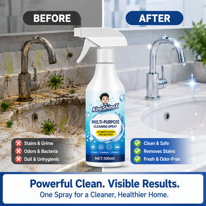 Fast Clean Multi Surface Spray, Heavy-Duty All Purpose Cleaner Spray, House&Kitchen Grease Cleaning