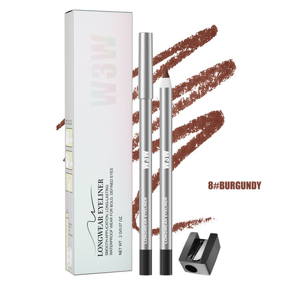2Pcs Waterproof Gel Eyeliner Stick - Flawless, Ultra-Smooth Creamy Glide