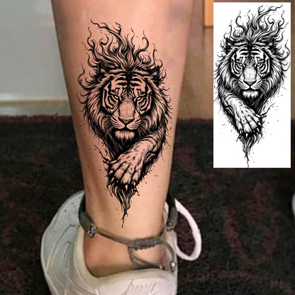 10PCS Realistic Religious Temporary Tattoos, Waterproof Realistic