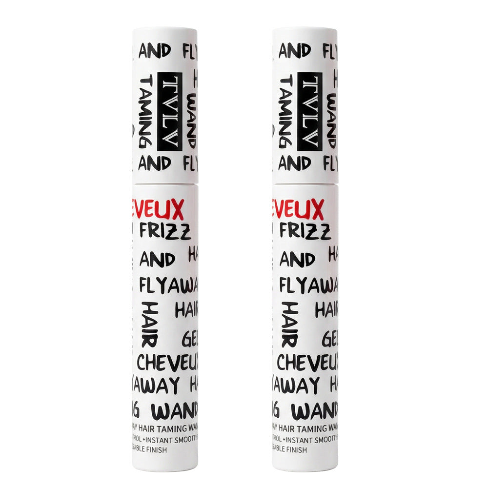 2Pcs Frizz & Flyaway Hair Taming Wand – Lightweight Gel Control Stick for Smooth