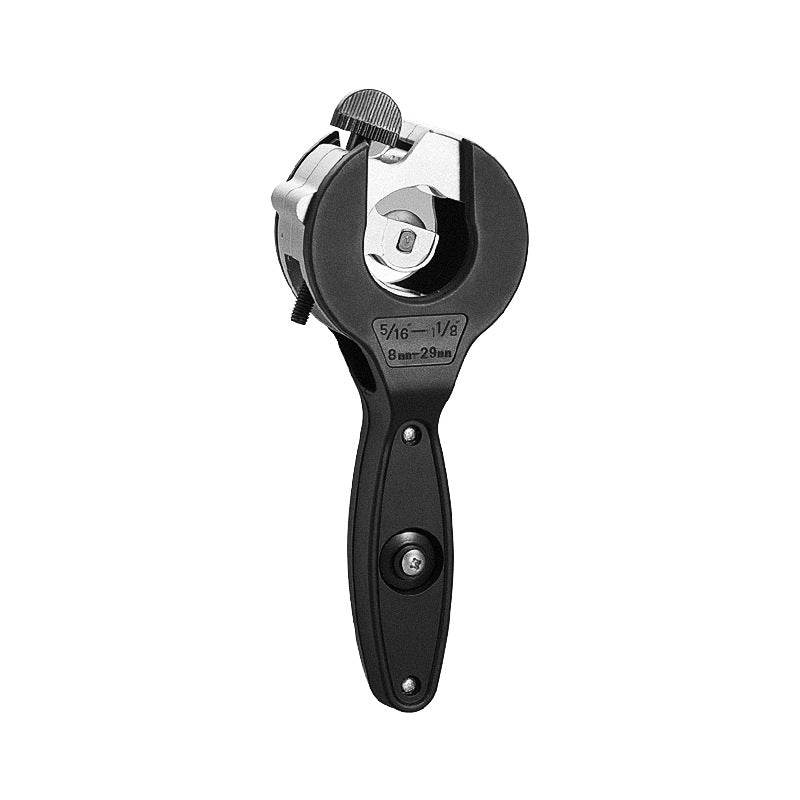 Ratcheting Tubing Cutter Heavy Duty Adjustable Pipe Cutting Tool