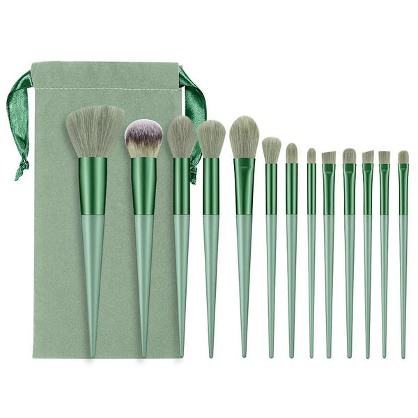 Makeup Brush Set 13 Pcs Professional Synthetic Case Upgraded Version