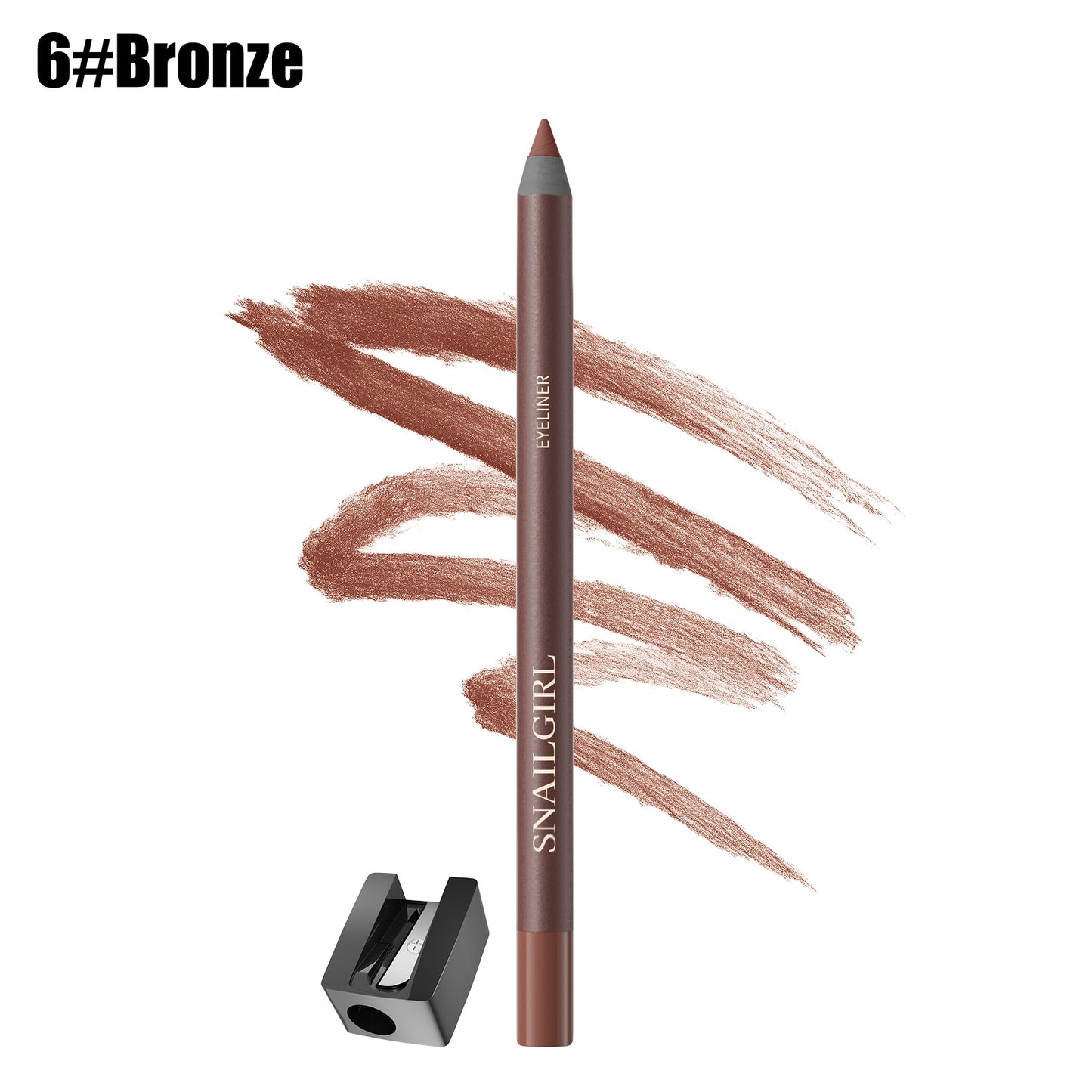 Waterproof Eyeliner Pencil,Smudge-proof Long Lasting Plum Eye Liner